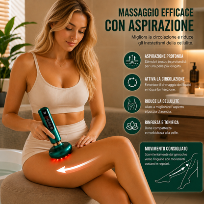 Massaggiatore Anticellulite ad Aspirazione Intelligente
